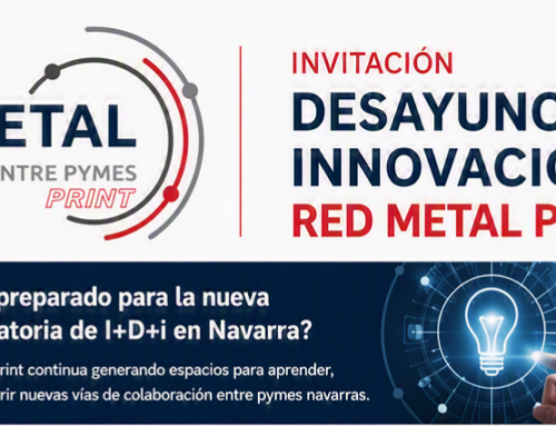 Red Metal Print impulsa un desayuno de innovación para preparar a las pymes ante la nueva convocatoria de I+D+i en Navarra